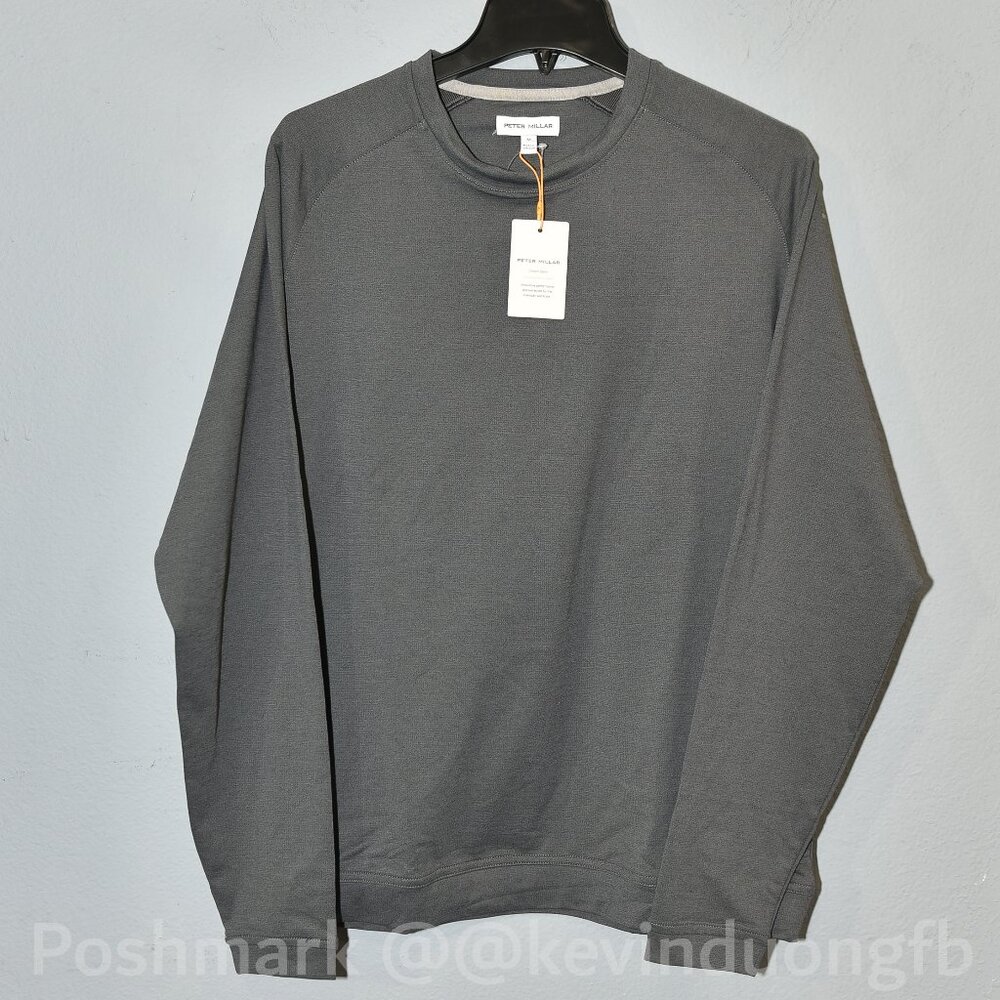 Peter Millar crew neck pullover long sleeve